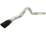 AFE aFe MACHForce XP 5in DPF-Back Stainless Steel Exh Sys, Black tip,Ford Diesel Trucks 08-10 V8-6.4L 49-43054-B
