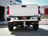AFE aFe Large Bore-HD 4in 409SS DPF-Back Exhaust System w/Black Tip 20 GM Diesel Trucks V8-6.6L (td) L5P 49-44126-B