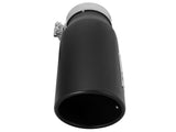 aFe MACHForce-XP 3.5in 409 Stainless Steel Exhaust Tip 3.5in x 4.5in Out x 12in L Clamp-On | 49T35456-B12