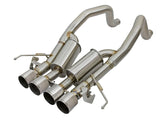 AFE aFe MACHForce XP 3in-2 1/2in Axle Back 304SS Exhaust w/ Polished Tips 15-17 Chevy Corvette Z06 49-34082-P