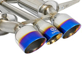 AFE aFe Takeda 3in 304 SS Cat-Back Exhaust w/ Blue Flame Tips 2017+ Honda Civic Type R I4 2.0L (t) 49-36616-L