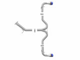 AFE aFe Takeda 3-2.5in 304SS Axle-Back Exh Sys w/Blue Flame Tip 2018 Hyundai Elantra GT Sport I4-1.6L(t) 49-37002-1L