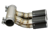 AFE aFe Power 13-14 Porsche Cayman S / Boxster S Carbon Fiber Exhaust Tip Upgrade 49C36413-C