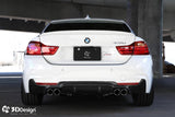 3D Design 3D Design - 4 Series F32 Trunk Spoiler 3109-23211