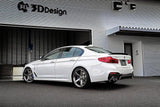 3D Design 3D Design - 5 Series G30 M-Sport Rear Diffuser Type 2 M-Sport Only 3108-33021