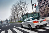 3D Design 3D Design - 5 Series G30 M-Sport Rear Diffuser Type 1 installs with OE M-Sport Diffuser 3108-33012