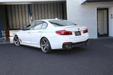 3D Design 3D Design - 5 Series G30 M-Sport Rear Diffuser Type 1 installs with OE M-Sport Diffuser 3108-33012