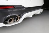 3D Design 5 Series G30 M-Sport Rear Diffuser installs with OE M-Sport Diffuser | 3108-33011