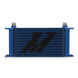 Mishimoto Blue Mishimoto Universal 19-Row Oil Cooler MMOC-19BL