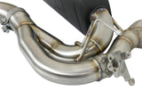 AFE aFe MACH Force-Xp 2-1/2in Stainless Steel Axle Back Exhaust w/CF 15-19 BMW M3/M4 (F80/82/83) 49-36338-1C