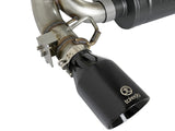 aFe Takeda 3in 304 SS Cat-Back Exhaust System w/ Black Tips 16-18 Ford Focus RS I4-2.3L (t) | 49-33103-B