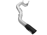 aFe Atlas 5in DPF-Back Aluminized Steel Exh Dodge RAM Diesel 13-14 L6-6.7L Mega Cab w/ Black Tip | 49-02039-B