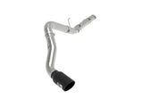 aFe Large-Bore HD 5in 409SS DPF-Back Exhaust System w/Black Tip 19-20 Ram Diesel Trucks L6-6.7L (td) | 49-42078-B