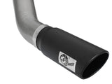 AFE aFe MACHForce XP Exhaust Large Bore 5in DPF-Back SS 13-15 Dodge Trucks L6-6.7L (td) *Black Tip 49-42051-1B