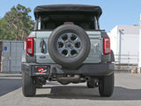 aFe 2021+ Ford Bronco L4-2.3L (t) / V6-2.7L (tt) Vulcan 3in. to 2.5in. SS Cat-Back - Carbon | 49-33138-C