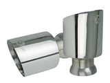 AFE aFe MACH Force-XP 4-1/2in Polished OE Replacement Exhaust Tips - 15-19 Dodge Charger/Hellcat 49C32068-P