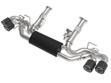AFE aFe MACH Force-Xp 3in to 2-1/2in 304SS Cat-Back 2020 Chevy Corvette (C8) 6.2L - Carbon Fiber Tip 49-34124-C