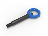 AFE aFe Control Rear Tow Hook Blue BMW F-Chassis 2/3/4/M 450-502002-L
