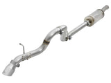 AFE aFe MACH Force-Xp 2.5in 409SS Axle-Back Hi-Tuck Exh Sys w/ Pol Tip 18-20 Jeep Wrangler (JL) V6 3.6L 49-48075-P