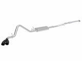 AFE aFe Vulcan Series 3in 304SS Exhaust Cat-Back w/Blk Tip 2019 GM Silverado/Sierra 1500 L4-2.7L (t) 49-34109-B