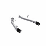MBRP 05-10 Ford Mustang GT 4.6L T304 SS 2.5in Dual Axle-Back with CF Tips (Race Version) | S72023CF