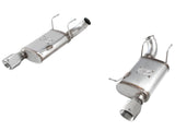 AFE aFe MACHForce XP Exhaust 11-14 Ford Mustang GT V8-5.0L 3in. SS Axle-Back w/Polished Tips 49-43052-P