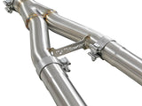 aFe Takeda 2.5in to 3in 304 SS Y-Pipe Exhaust System 16-18 Infiniti Q50/Q60 V6-3.0L (tt) | 49-36131