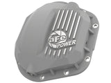 afe Front Differential Cover (Raw; Street Series); Ford Diesel Trucks 94.5-14 V8-7.3/6.0/6.4/6.7L | 46-70080