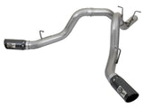 AFE aFe LARGE BORE-HD 4in 409-SS DPF-Back Exhaust w/Dual Black Tips 2017 GM Duramax V8-6.6L (td) L5P 49-44086-B