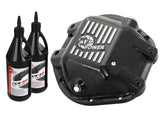 AFE aFe Power Differential Cover Machined Pro Series 97-15 Jeep Dana 44 w/ 75W-90 Gear Oil 2 QT 46-70162-WL