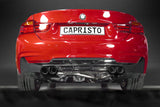 Capristo BMW 435i - Valved Exhaust with Middle Silencer Spare Pipes and Skirt Diffuser (CES3) 02BM02103001