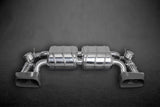 Capristo BMW 435i - Valved Exhaust with Middle Silencer Spare Pipes and Skirt Diffuser (CES3) | 02BM02103001