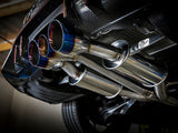 AFE aFe Takeda 3in 304 SS Cat-Back Exhaust w/ Blue Flame Tips 2017+ Honda Civic Type R I4 2.0L (t) 49-36616-L