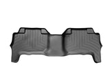 WeatherTech WeatherTech 04+ GMC Canyon Crew Cab Rear FloorLiner - Black WET-440092