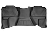 WeatherTech WeatherTech 07-13 Chevrolet Silverado Extended Cab Rear FloorLiner - Black WET-440669
