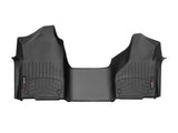 WeatherTech 19+ RAM 2500/3500 Regular Cab w/o Floor Shift & No PTO 1st Row Bench Floorliners - Black | 4415791