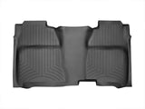 WeatherTech 14+ Chevrolet Silverado Rear FloorLiner - Black | 445422