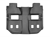 WeatherTech 15+ Chevrolet Suburban (Fits Vehicles w/ 2nd Row Bucket Seats) Rear FloorLiners - Black | 446073