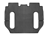 WeatherTech 2016+ Tesla Model X Rear FloorLiner - Black (6 Passenger) | 448694