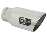 AFE aFe ATLAS 5in DPF-Back Alum Steel Exhaust System w/Polished Tip 19-20 Ram Diesel Trucks L6-6.7L (td) 49-02078-P