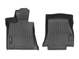 WeatherTech 2016+ BMW 7-Series Front FloorLiner - Black (w/ Rear Executive Lounge Seating Package) | 448741