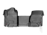 WeatherTech WeatherTech 2014+ Chevrolet Silverado 1500/2500/3500 Double/Crew Cab Vinyl Front FloorLiner - Black WET-449671V