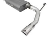 aFe Scorpion 2-1/2in Alum Steel Axle-Back Exhaust w/Polished Tip 07-18 Jeep Wrangler JK V6-3.6/3.8L | 49-08047-P