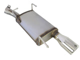 AFE aFe Axle-Back Exhaust 2.5in 409SS w/Polished Tip 05-09 Ford Mustang V6 4.0L 49-43048