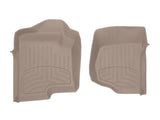 WeatherTech 2008-2013 GMC Sierra/Sierra Denali 1500 Front FloorLiner HP - Tan | 450661IM