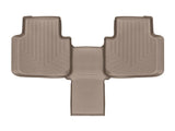 WeatherTech 2018+ Volkswagen Atlas Rear FloorLiner - Tan (w/ 2nd Row Bucket Seats) | 4510842