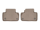 WeatherTech 2018+ Audi Q5/SQ5 Rear FloorLiner - Tan | 4511462