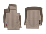 WeatherTech 2017+ Alfa Romeo Giulia Front FloorLiner - Tan (Automatic Trans Only; RWD Only) | 4512071