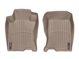 WeatherTech 10-15 Honda Crosstour Front FloorLiner - Tan (4WD; Hook Retention) | 4512771