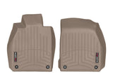 WeatherTech 16-17 Porsche 911 RA (911) w/Passenger Side Luggage Net Front FloorLiner - Tan | 4514651